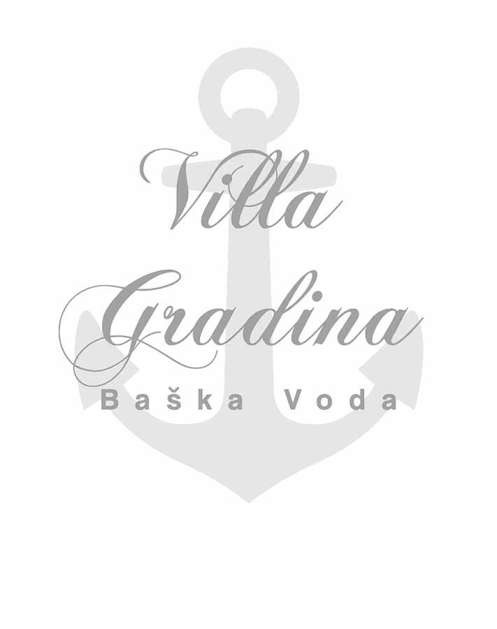 Villa Gradina Башка-Вода Екстер'єр фото